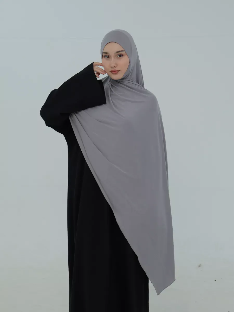 Instant Hijab Grey