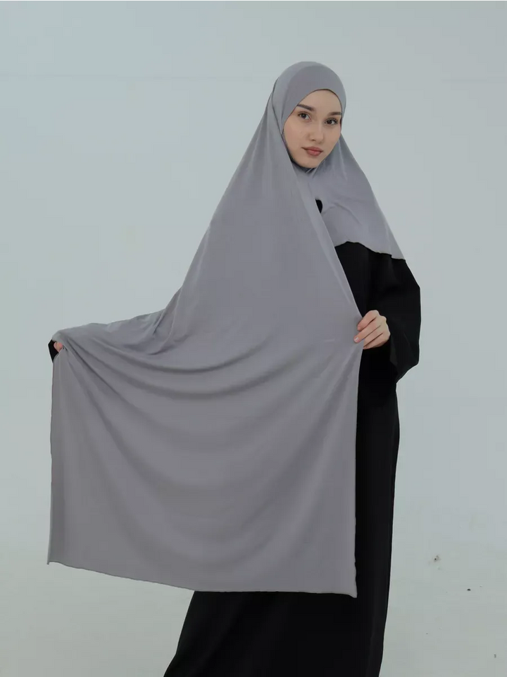 Instant Hijab Grey