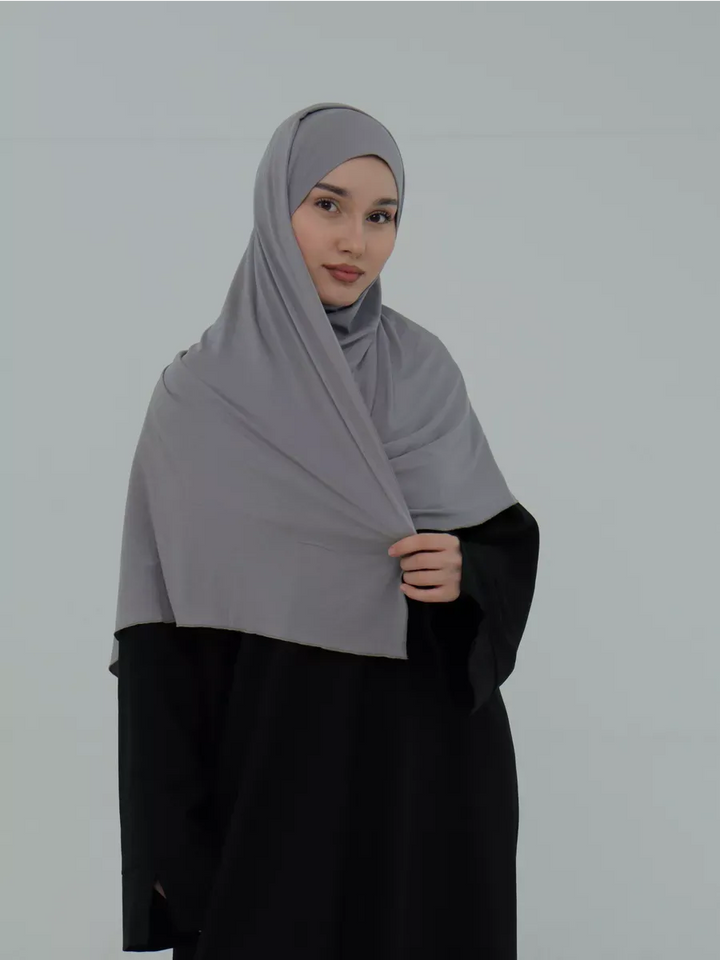 Instant Hijab Grey